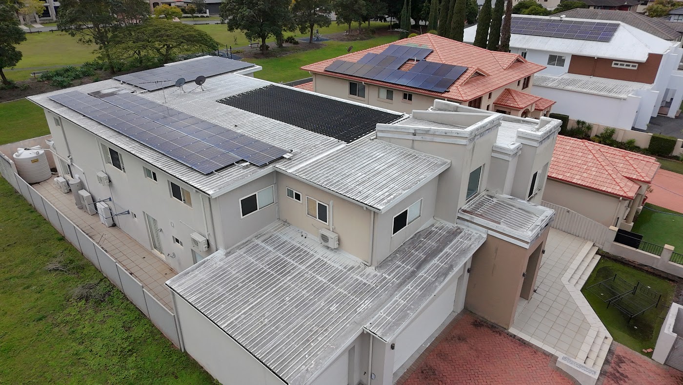 A Sunnybank house before its exterior wash