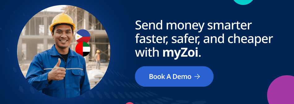 أرسل الأموال بذكاء أكبر وبسرعة وأمان وتكلفة أقل مع myZoi