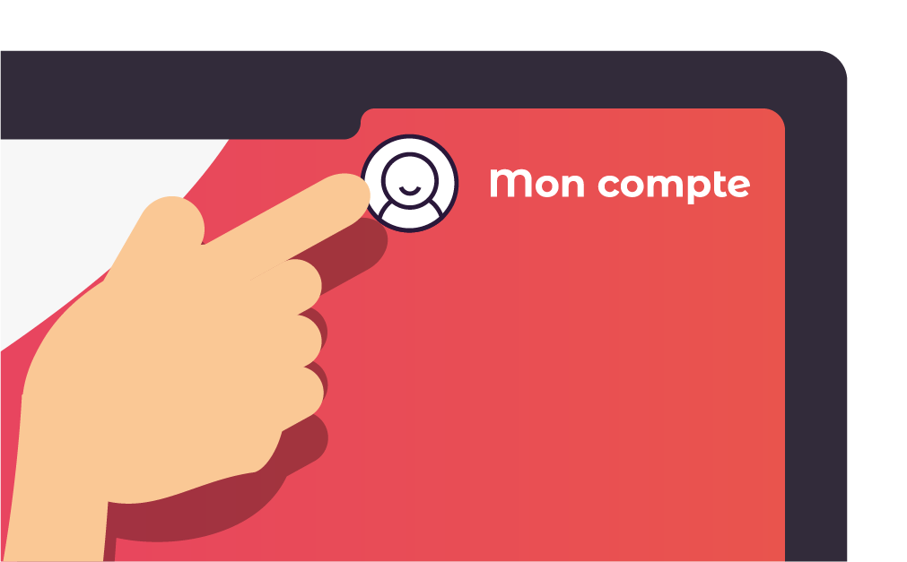My account button on mypcs.com