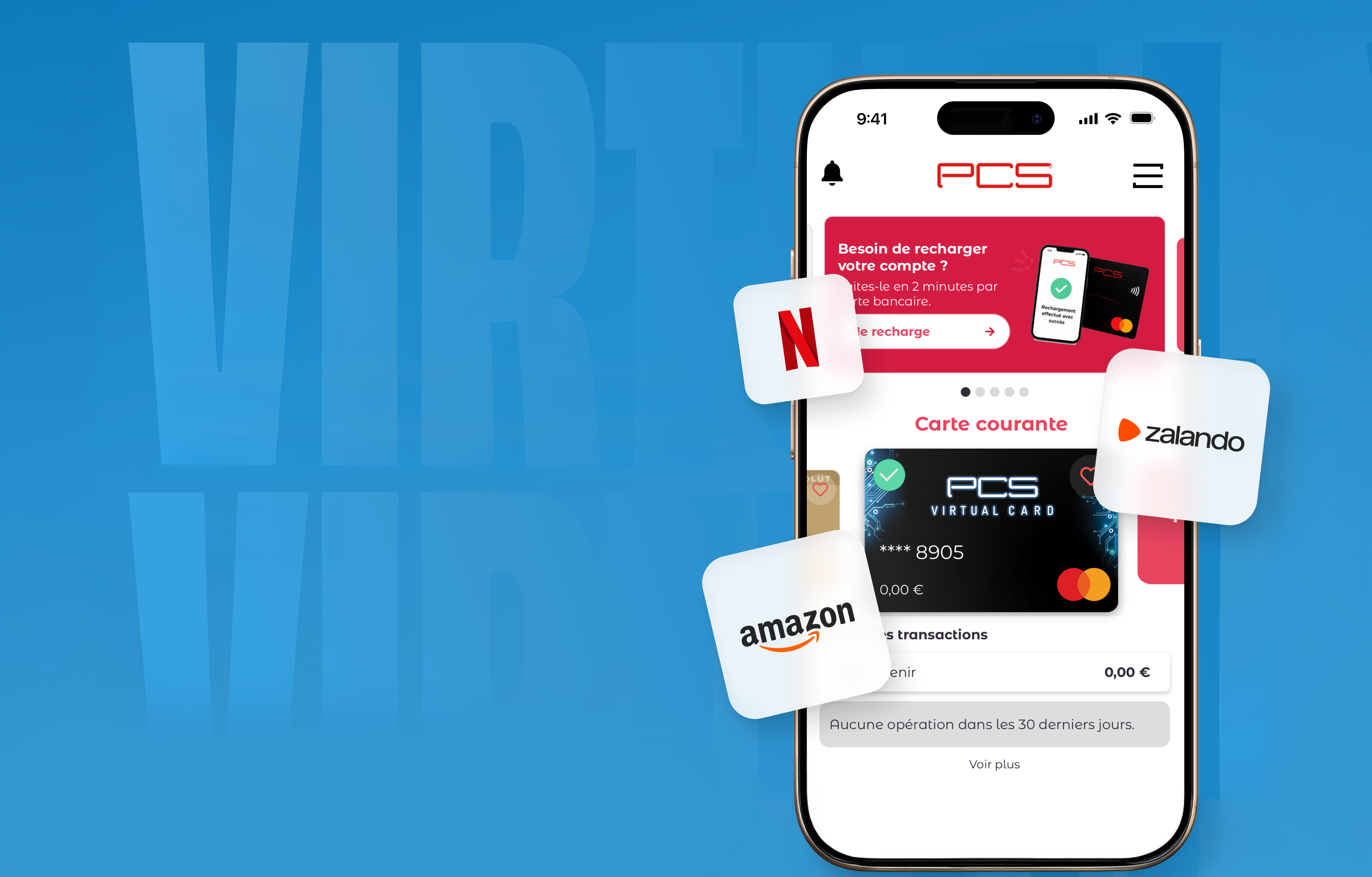 PCS Virtual Card : la carte de paiement virtuelle pour vos achats en ligne
