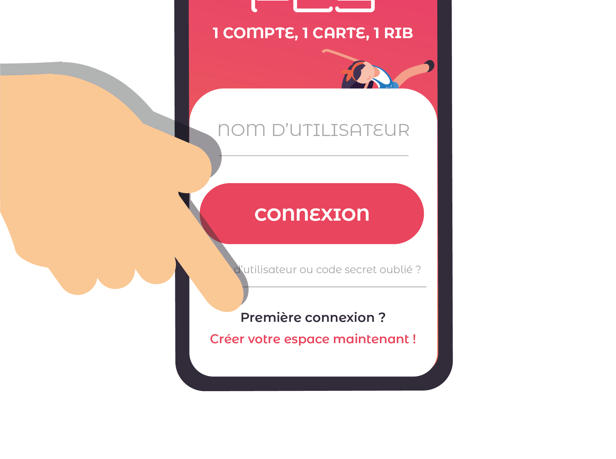 First login in the MyPCS app