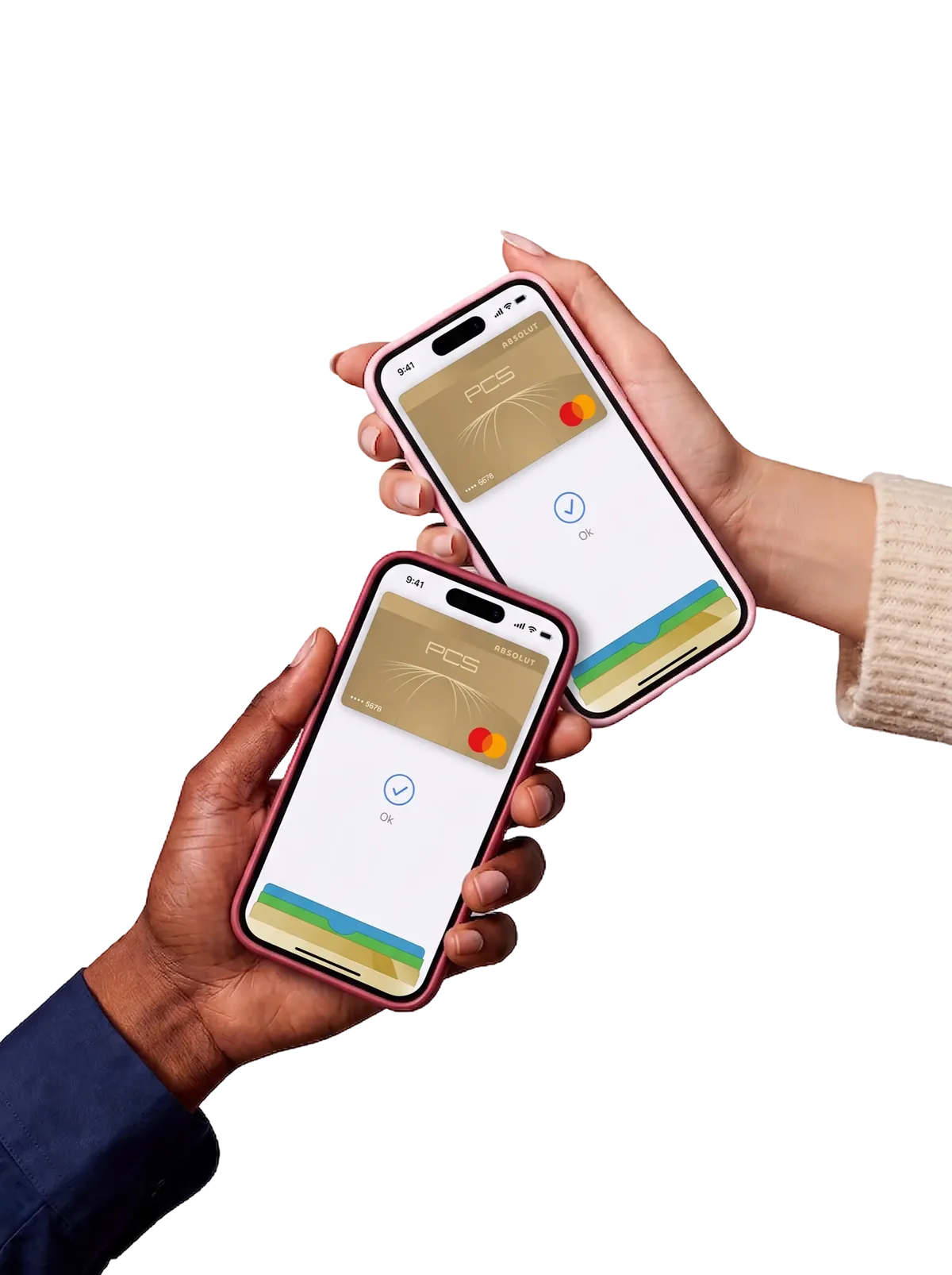 Paiement sans contact avec la carte PCS Absolut sur smartphone via Apple Pay