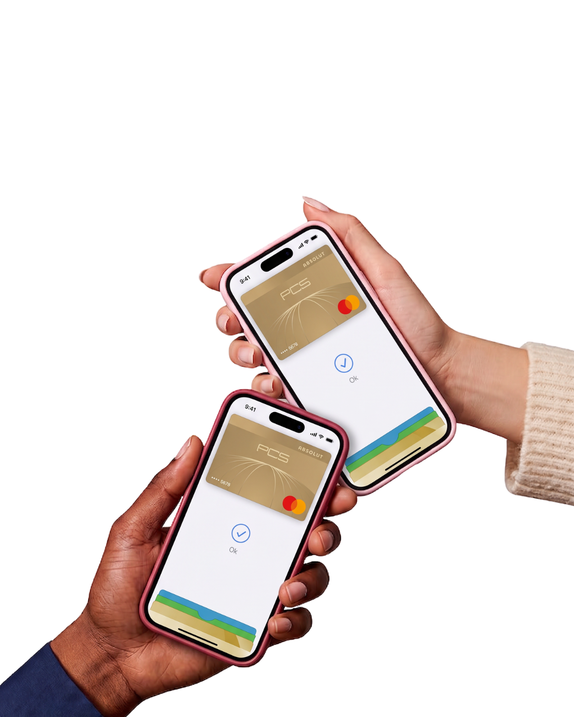 Paiement sans contact avec la carte PCS Absolut sur smartphone via Apple Pay