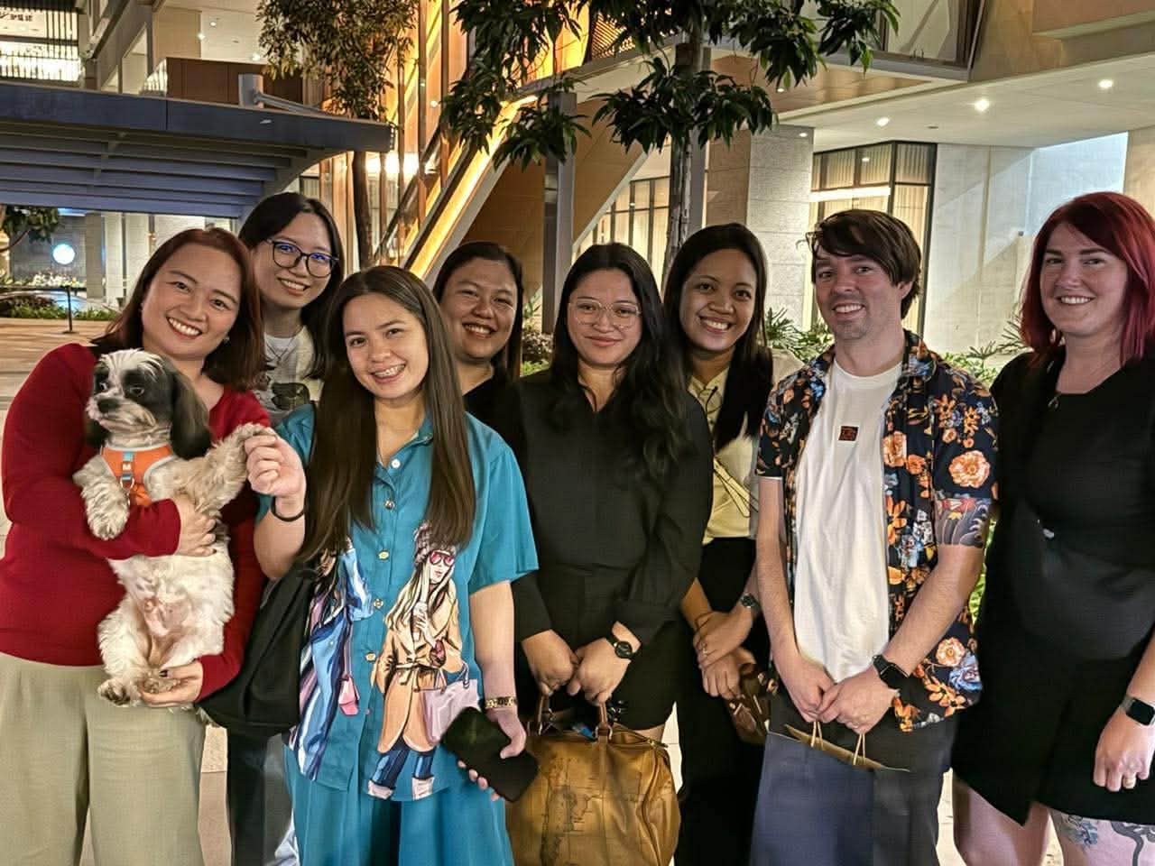 Amplio team celebration