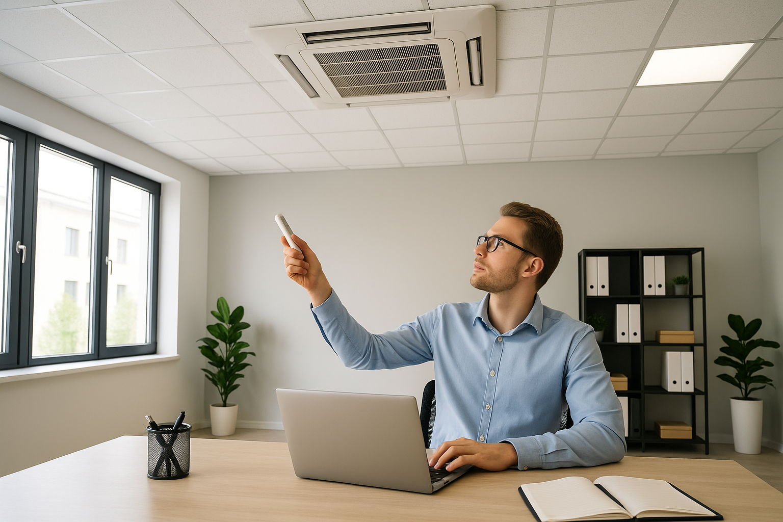AC in office