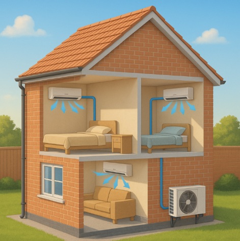 Split Air conditioning systems - 4Facilities