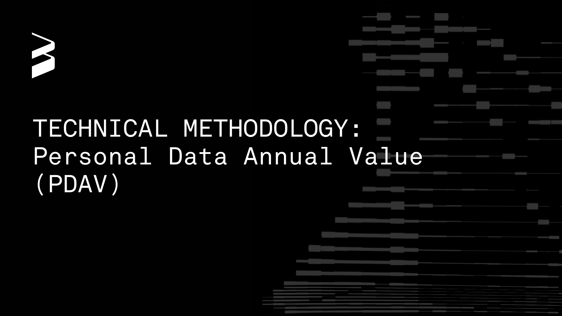 Technical Methodology: Personal Data Annual Value (PDAV)