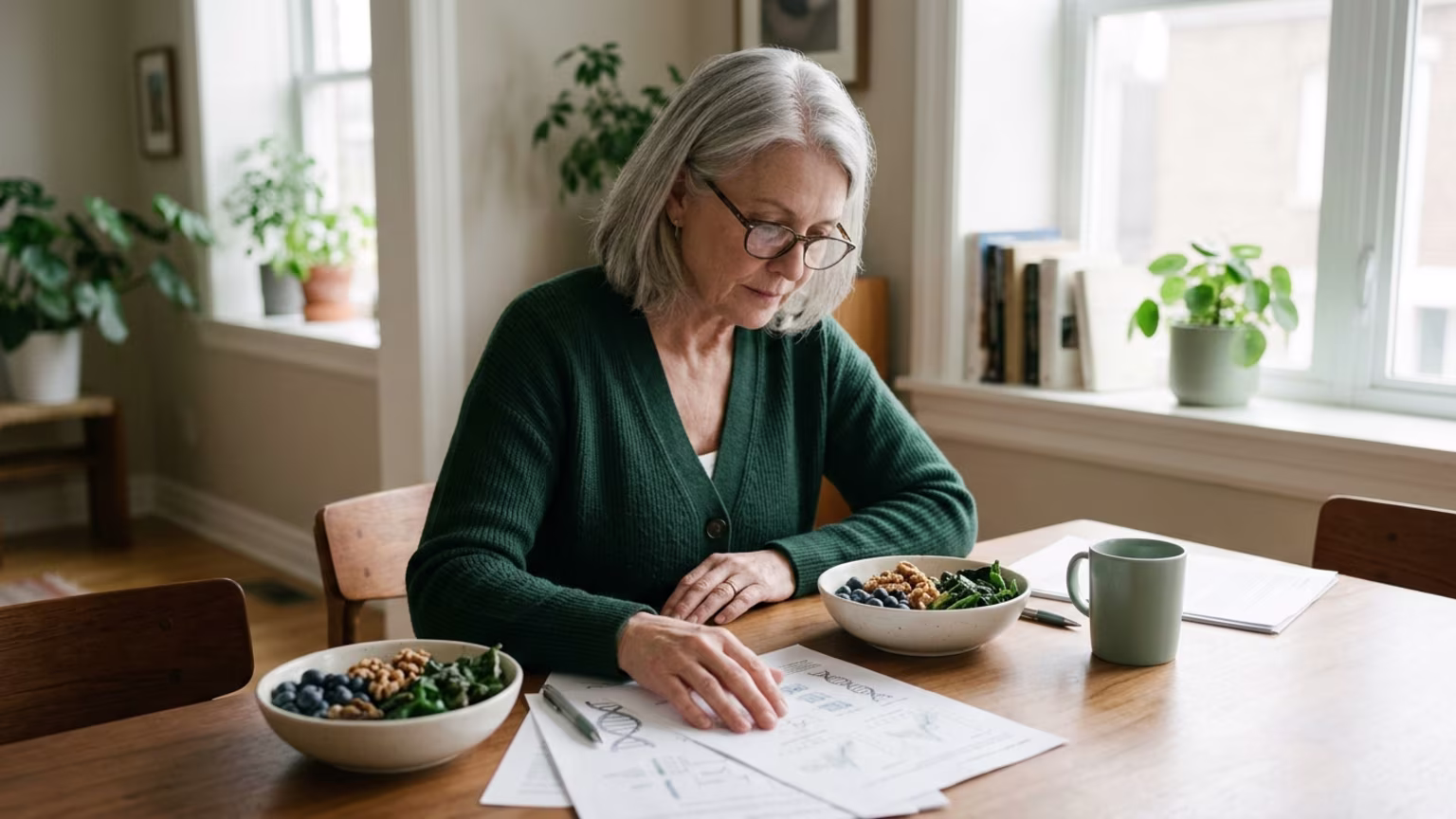 Diet and Genetic Risk: New Research on Brain Aging