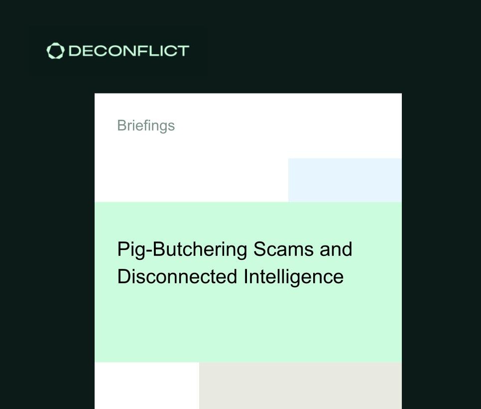 Pig-Butchering Scams and Disconnected Intelligence