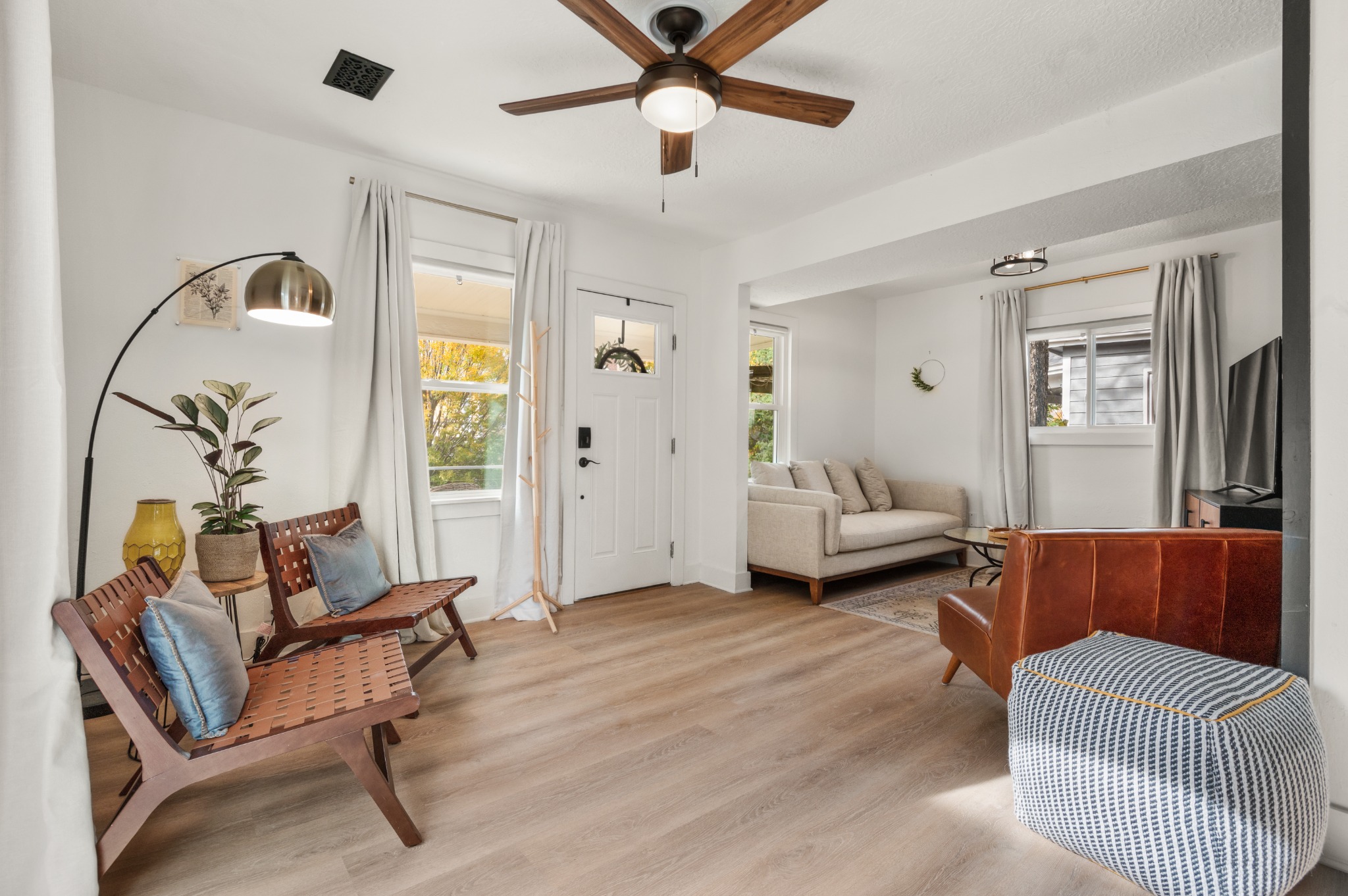 Scandinavian-inspired interior