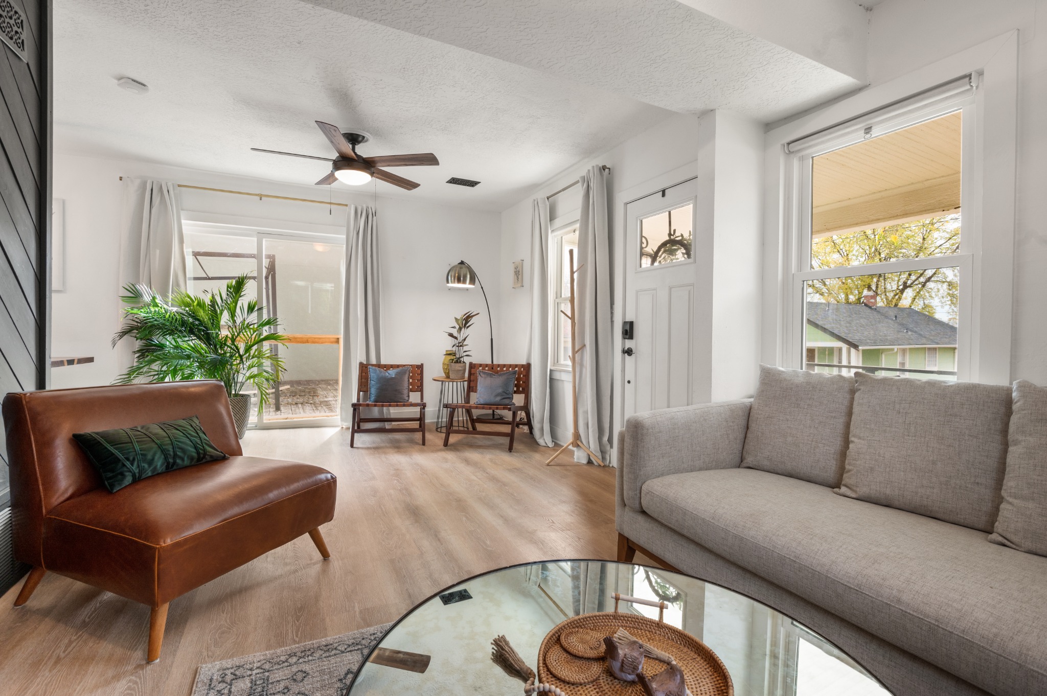 The Linden House living area