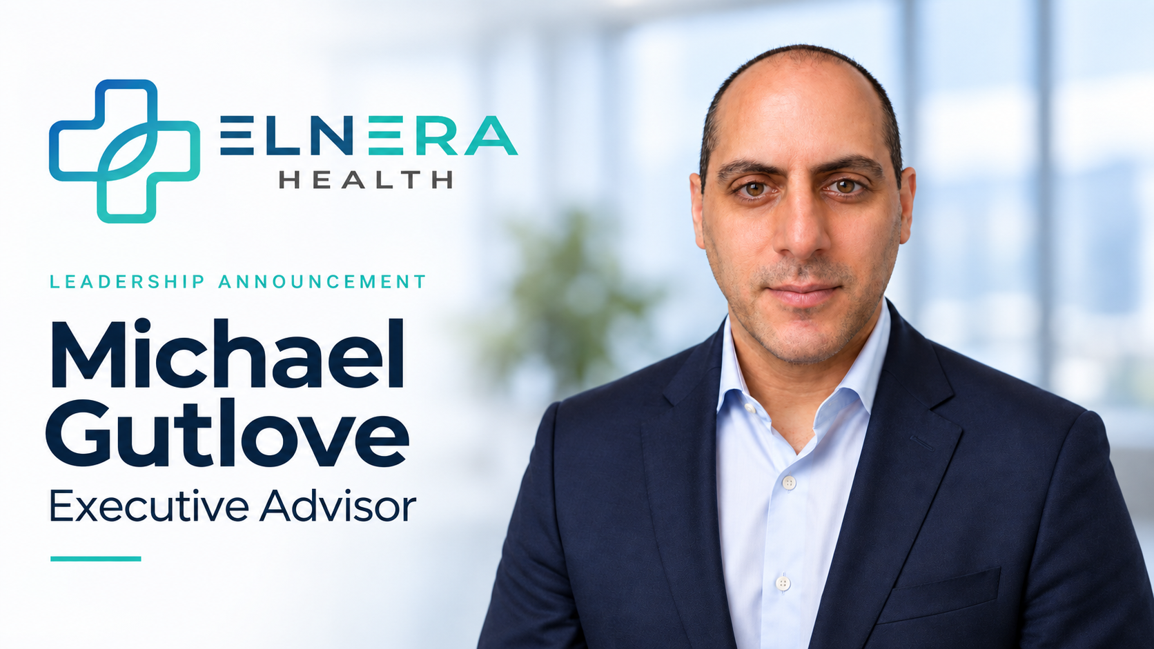 Elnera Health Names Michael Gutlove Executive Advisor, Strategic Partnerships