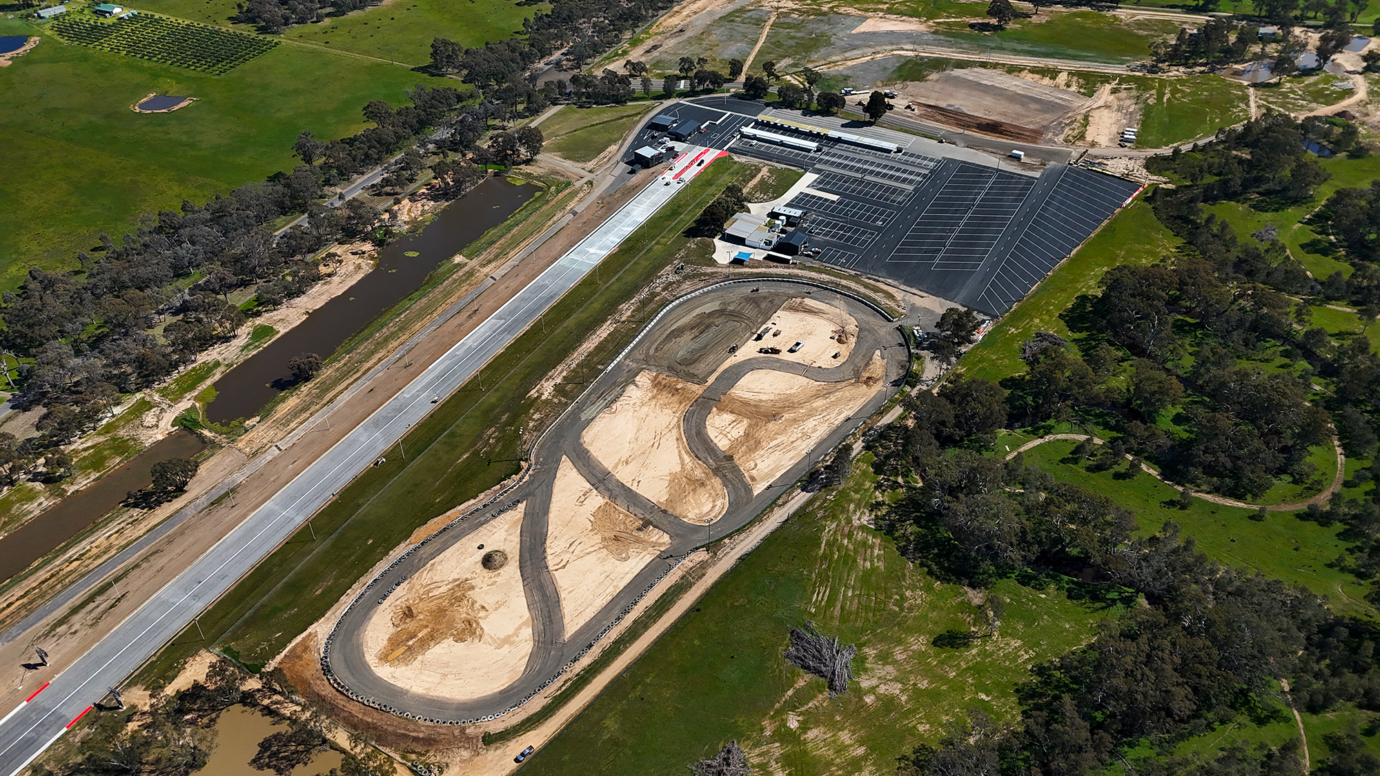 Victorian Motorsports Park venue entrance