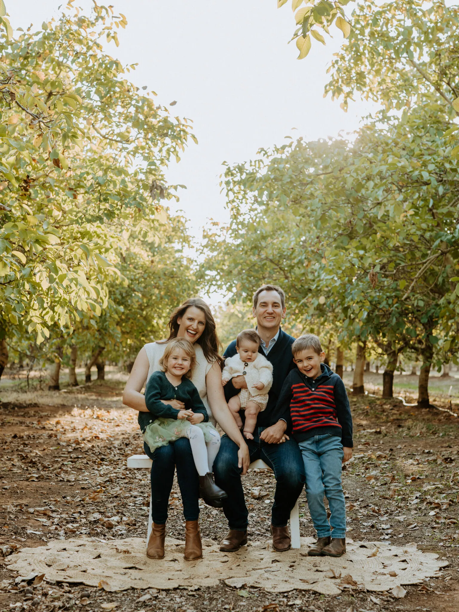 Annabelle Cleeland on the farm near Seymour