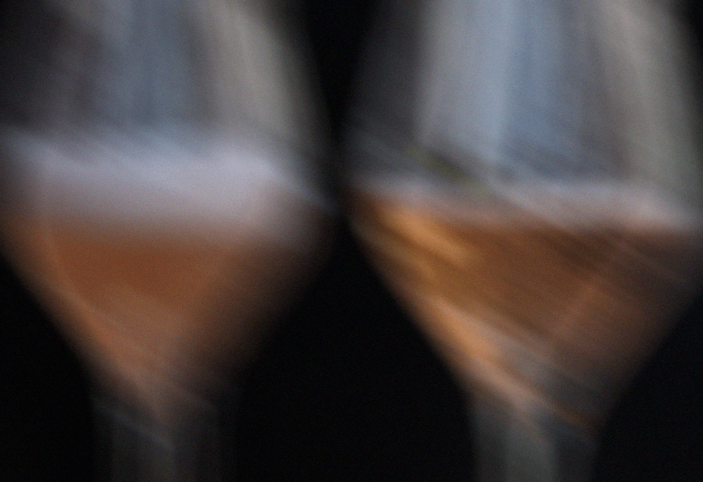 blur image on top of hero