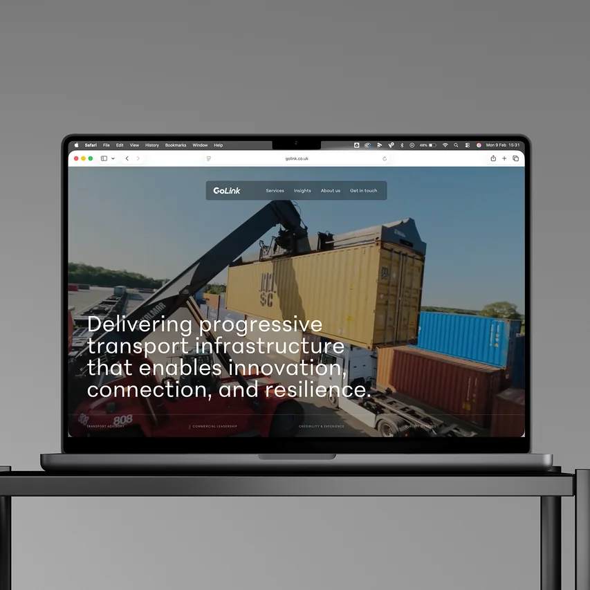 hydro web design golink platform website