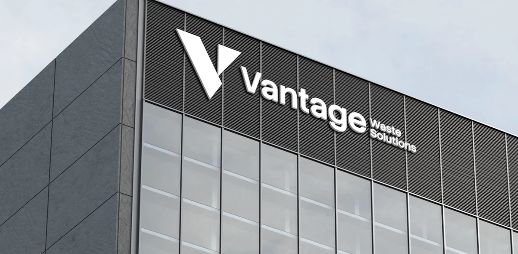 hydro.website brand identity vantage waste solutions