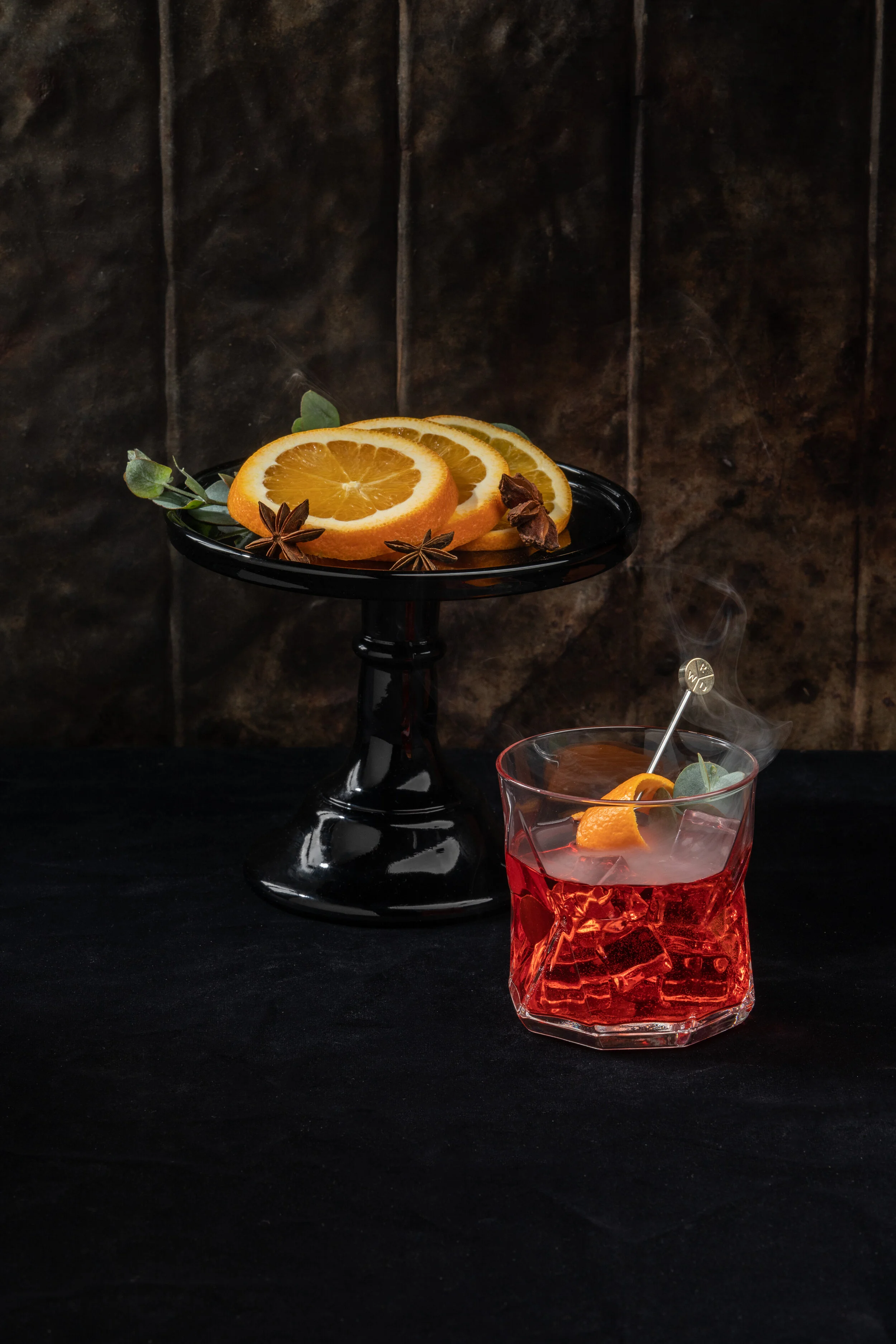 Negroni with aniseed myrtle