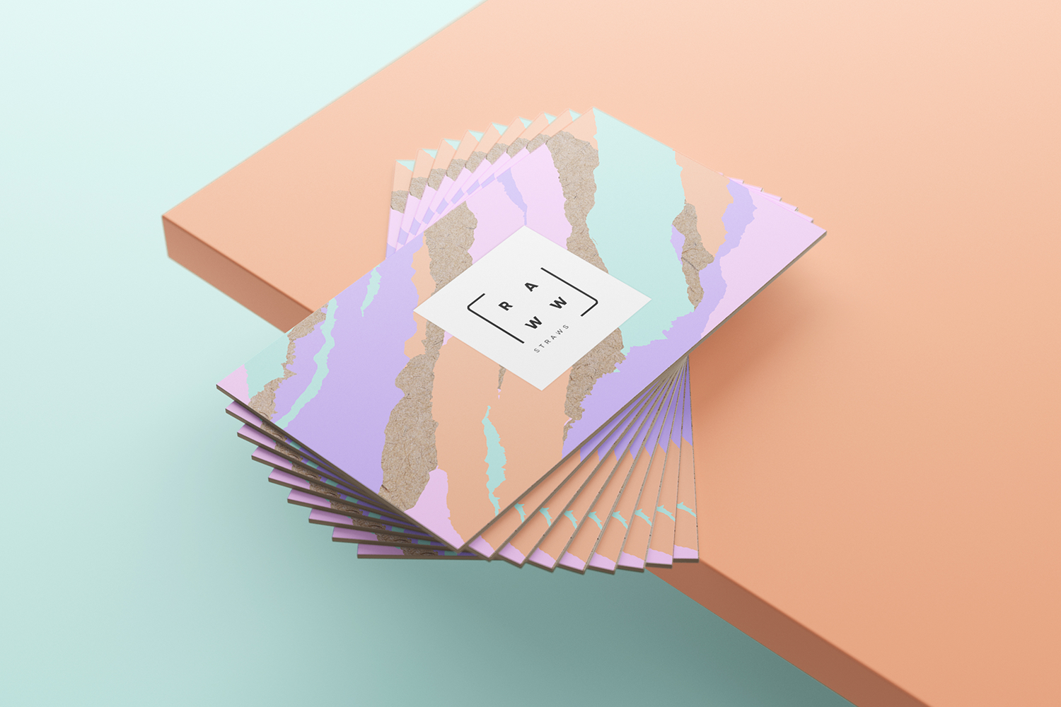 Raww Straws business cards