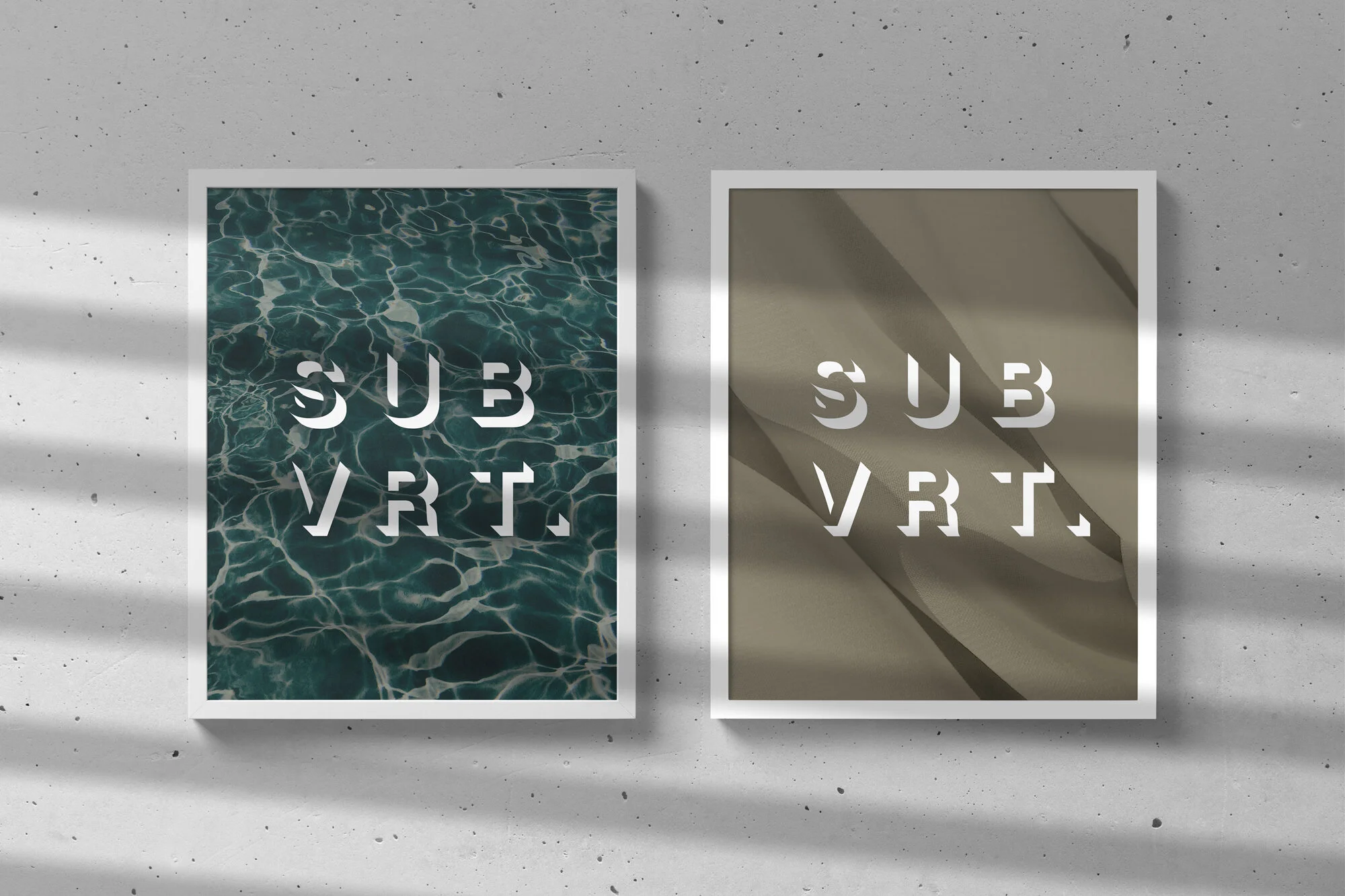 SUBVRT. framed office artwork