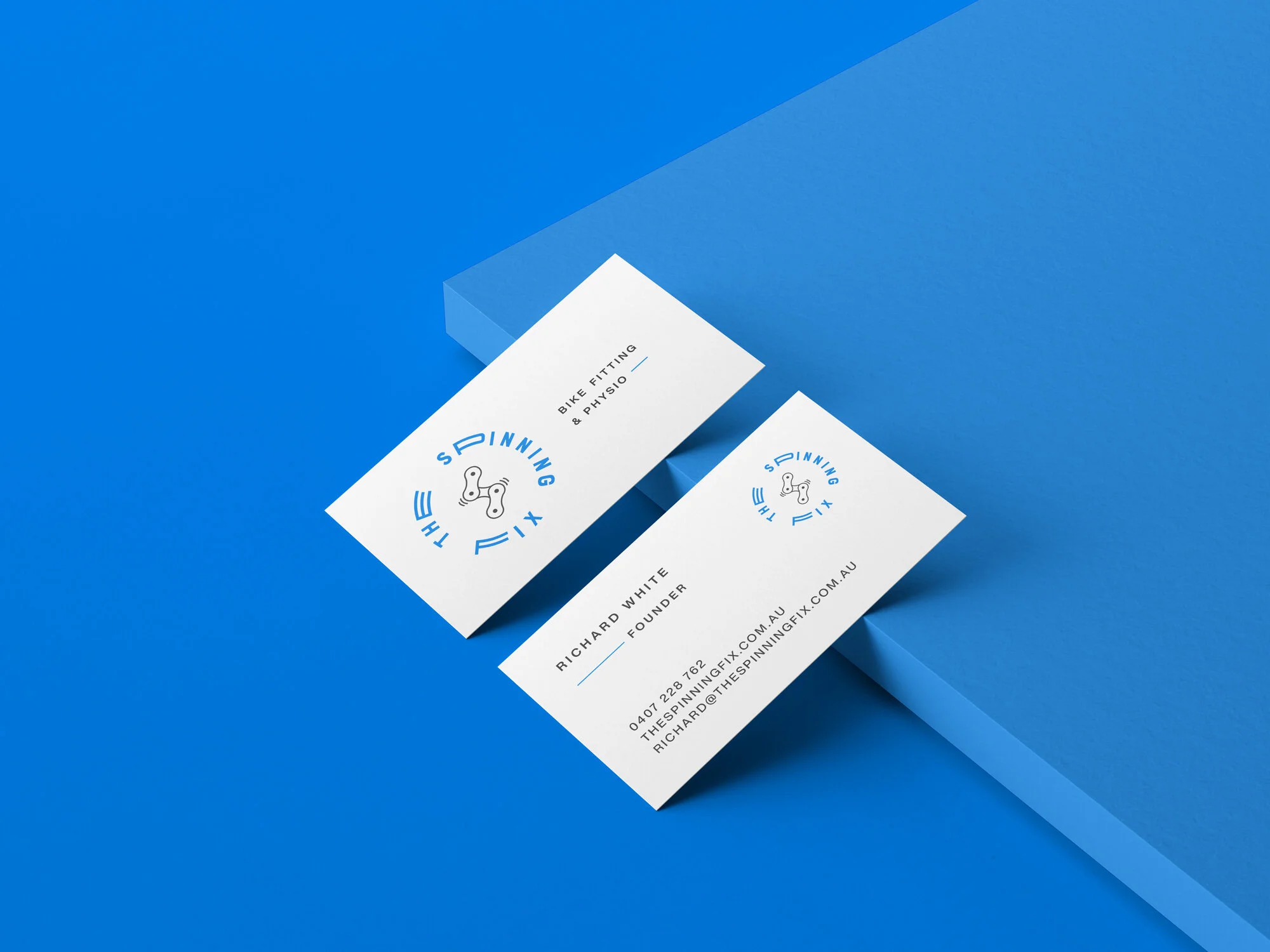 The Spinning Fix business cards