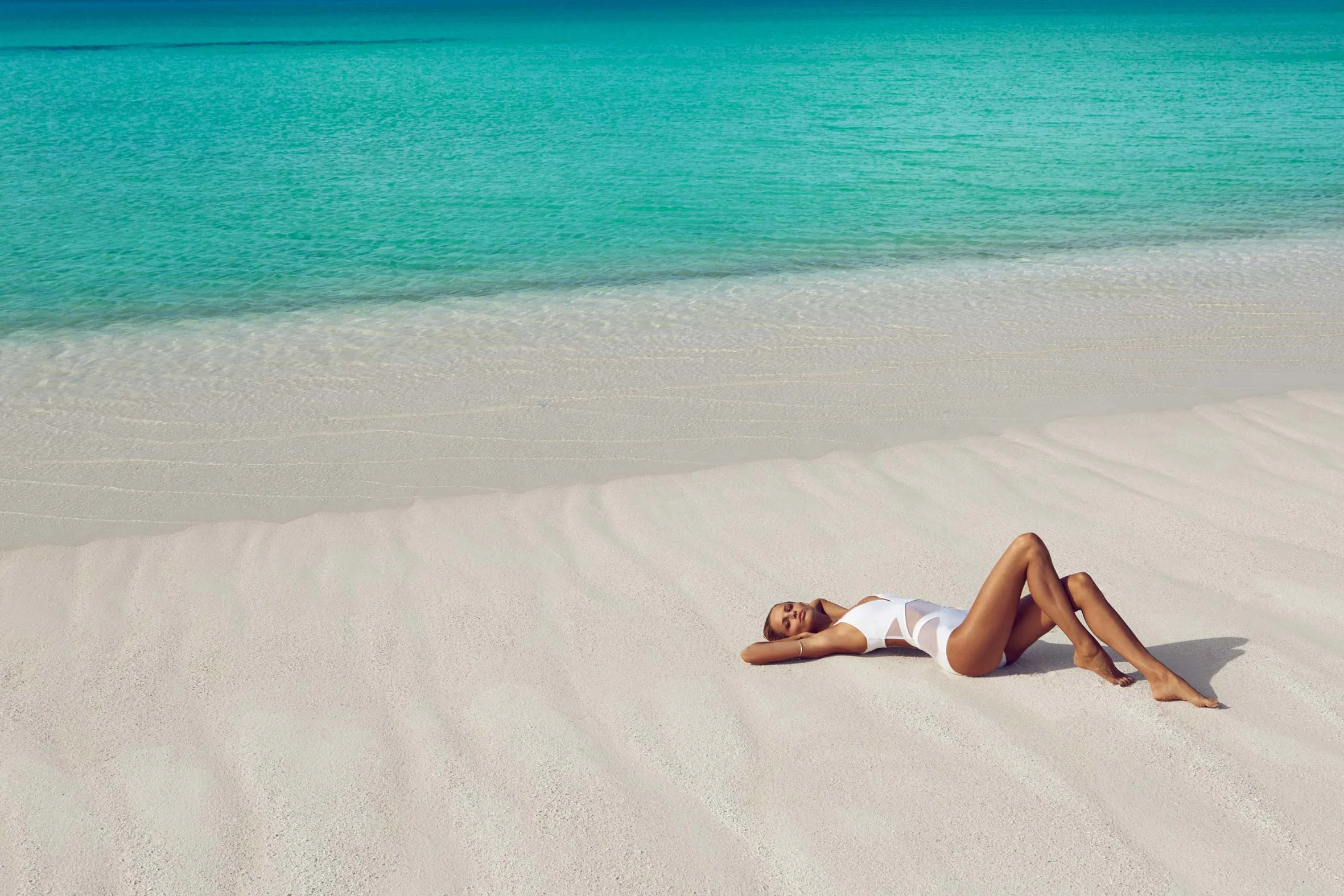 Zimmermann swim campaign imagery
