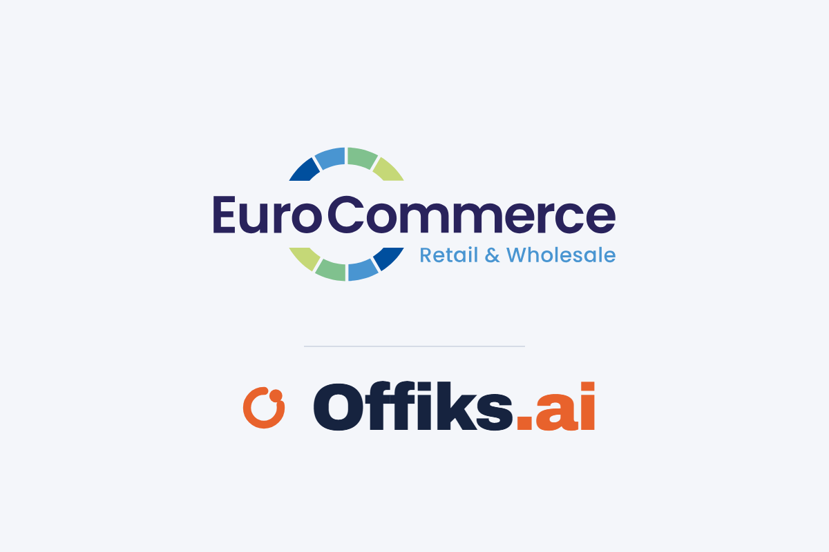 Logo's van EuroCommerce en Offiks.ai