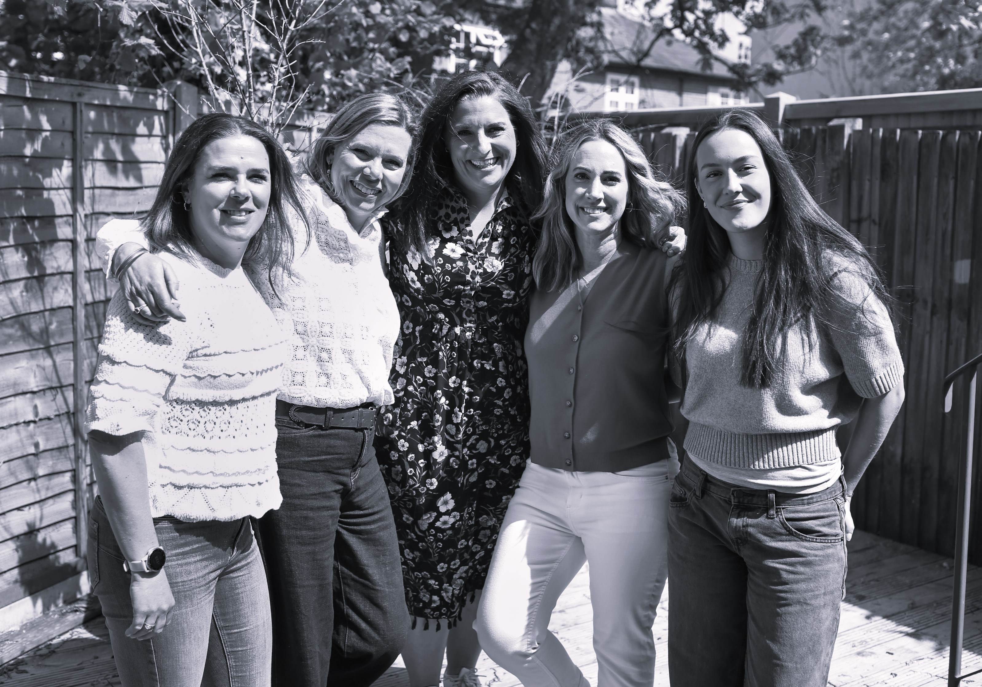 The Emerald Events team at the studio