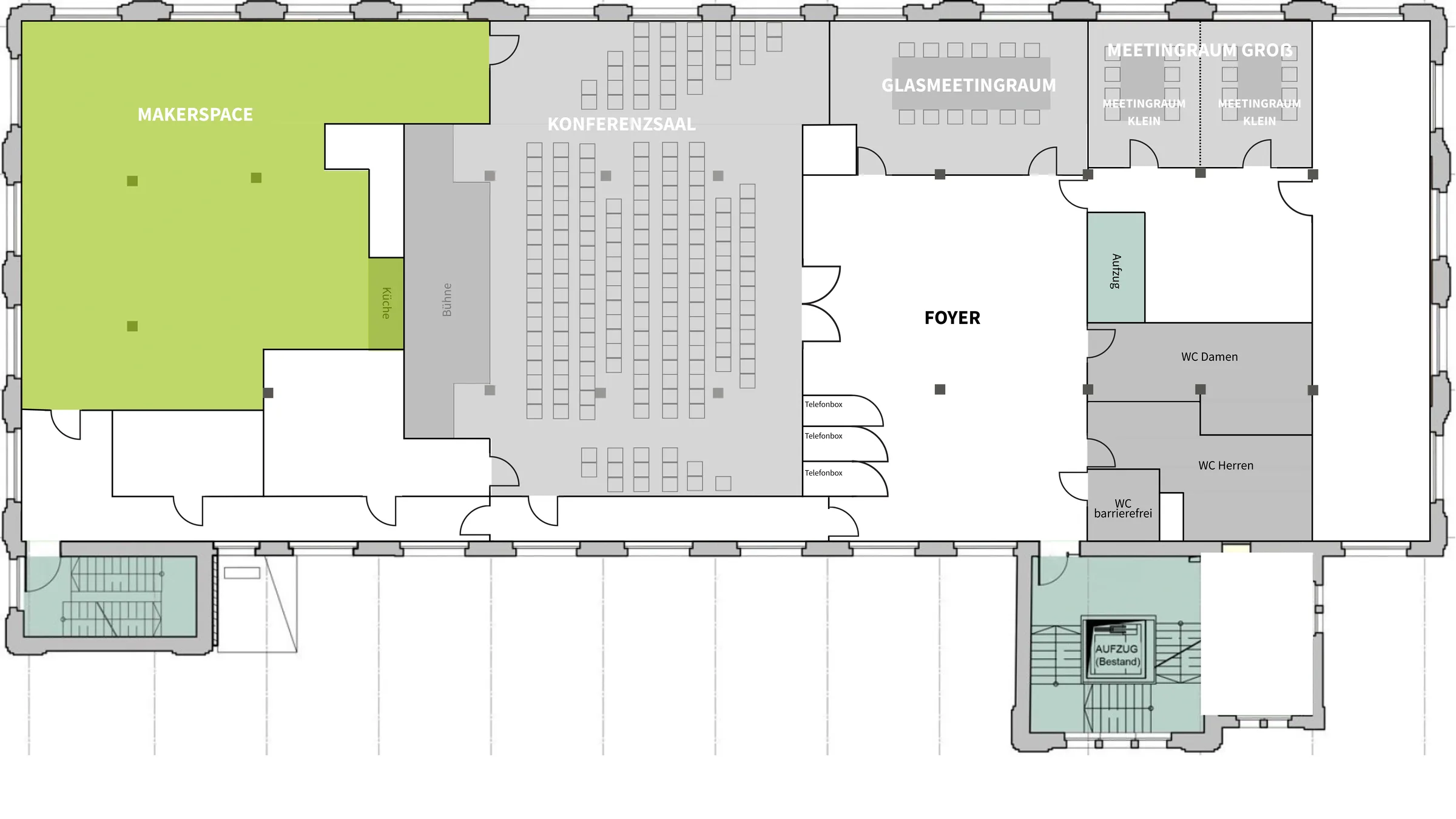 Makerspace (als Event- & Workshopraum)