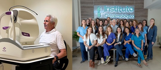 BMizar w Clínica Razzari i zespół Instituto Oftalmológico Dr. Álvarez, Concordia, Argentyna
