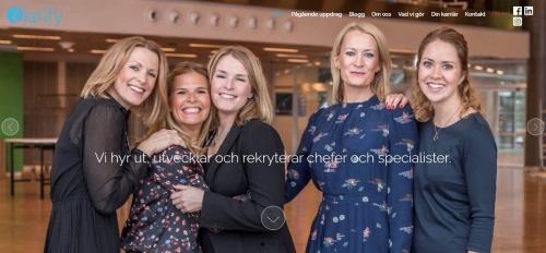 Ny WordPress-hemsida för Clarify med glädje, energi och engagemang