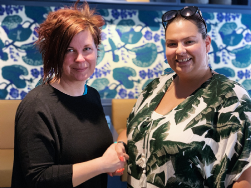 Matilda & Valerie planerar för en spännande höst.