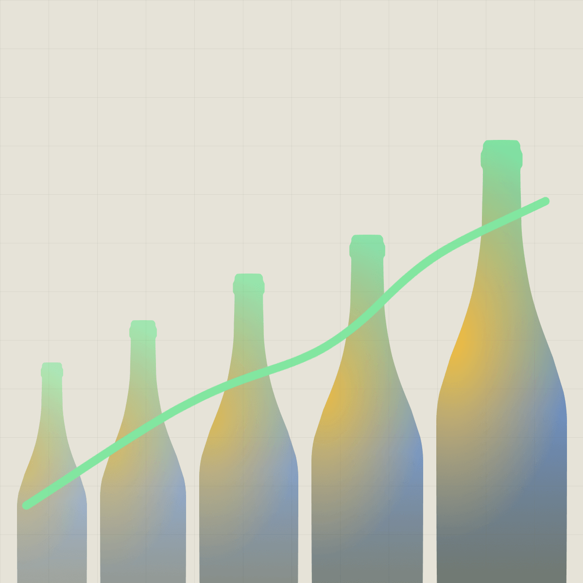 An upward growth line representing a partner launching its own product on Savea