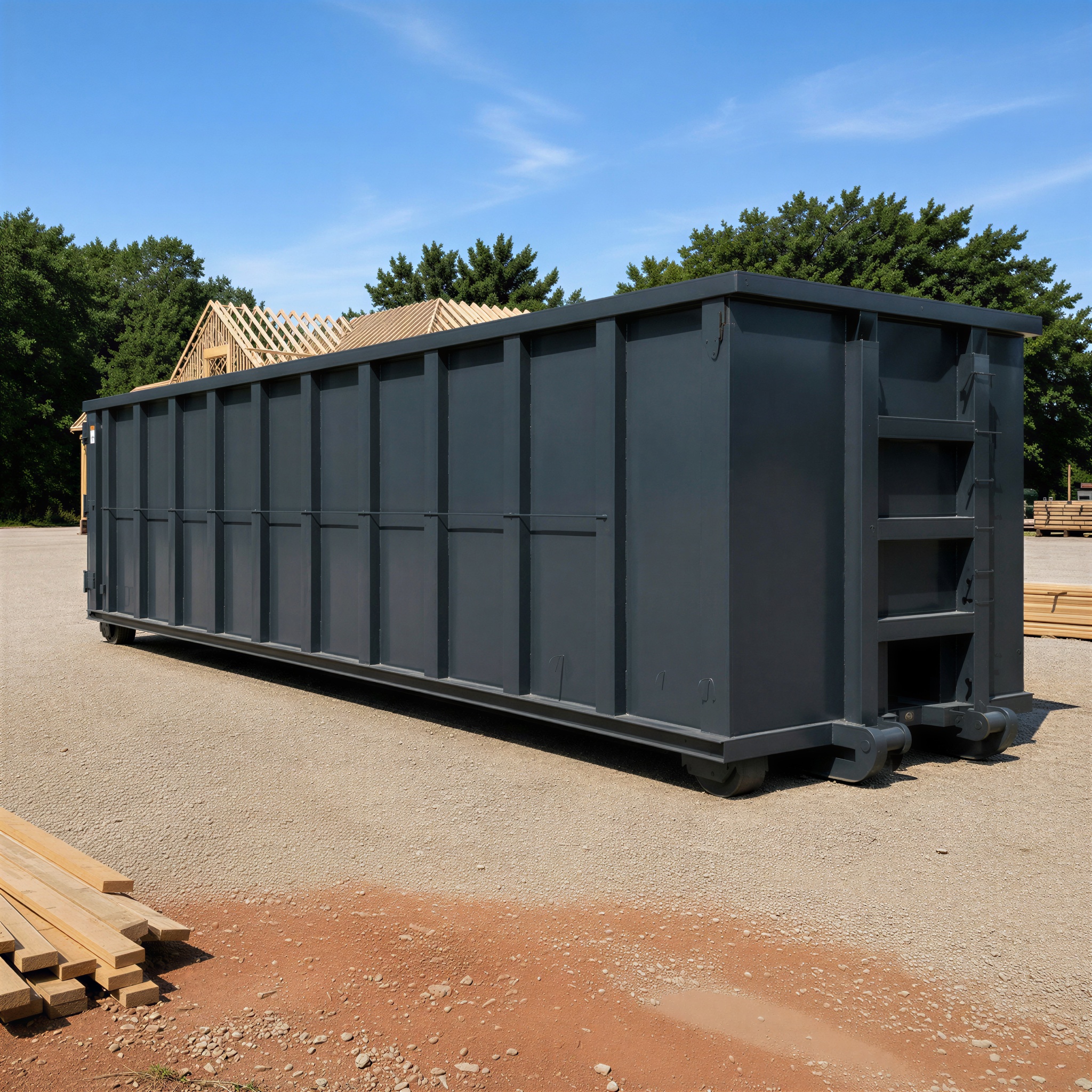 image of loading cargo (for a trucking company)