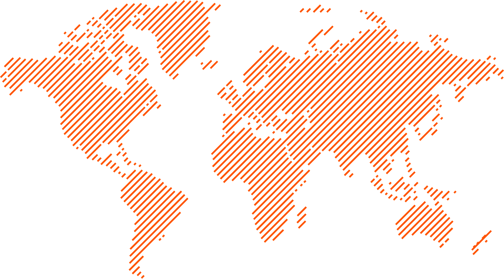 World map showing kuricrew creator locations