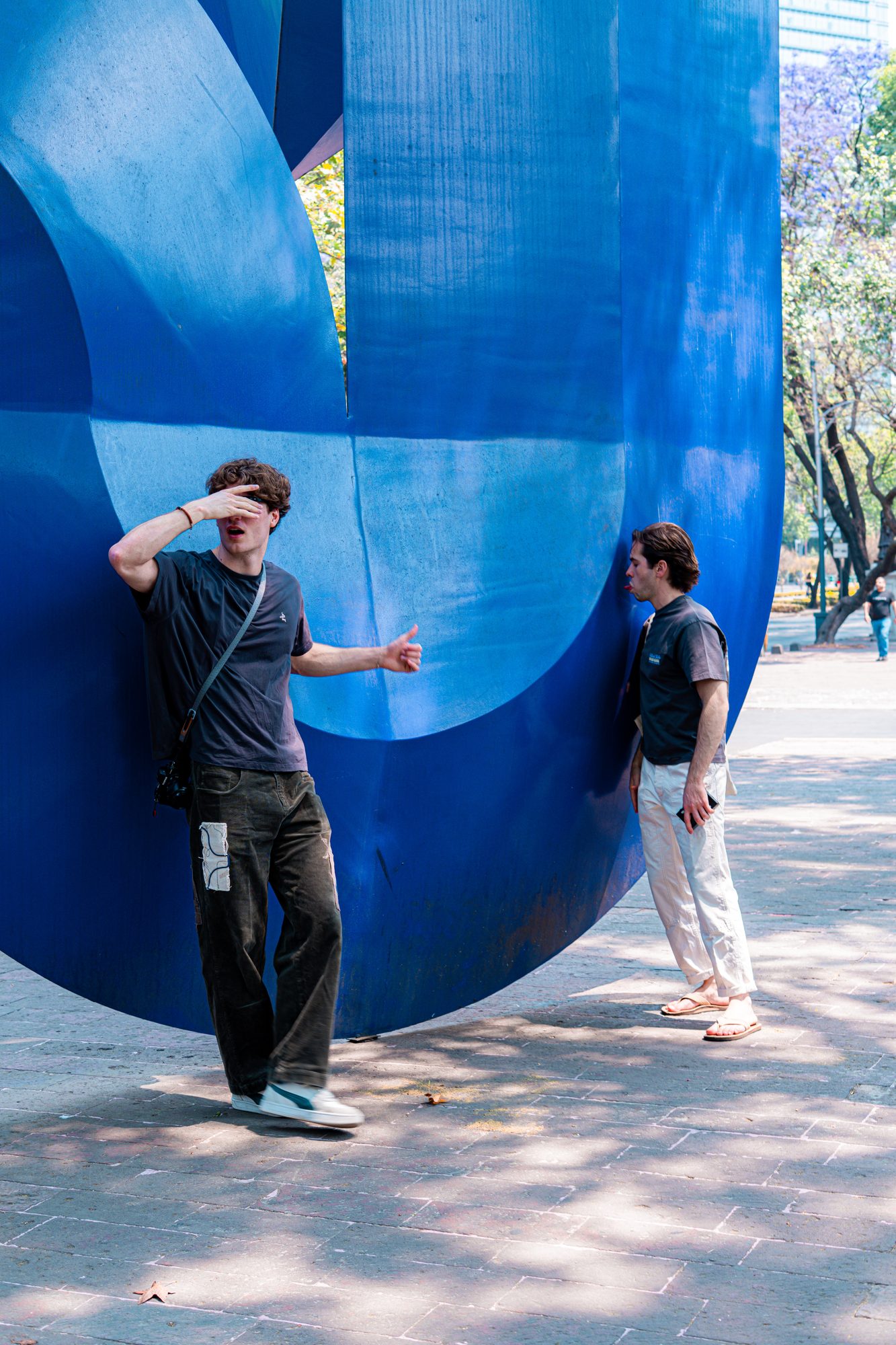 Blue Sculpture