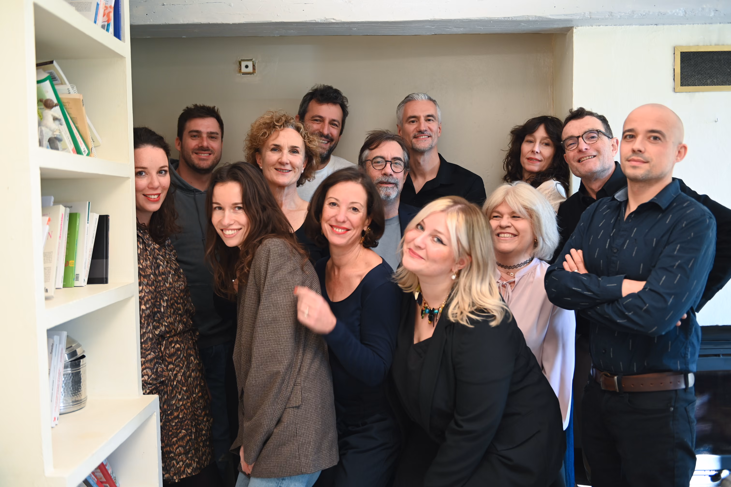 L'équipe Merkutio réunie à l'agence