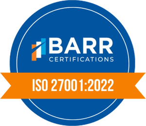 BARR Certifications ISO/IEC 27001:2022