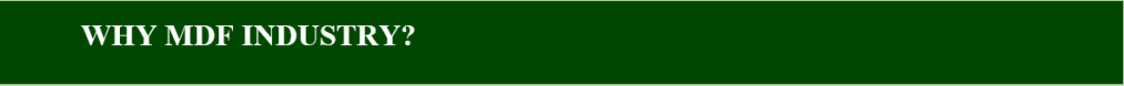 Indian MDF Industry