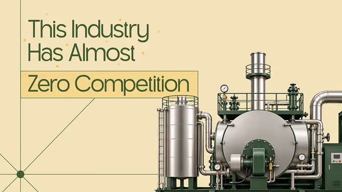 This Industry Has Almost Zero Competition.