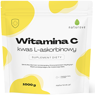 Naturove Witamina C — kwas L-askorbinowy, 250 g / 1000 g