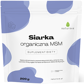 Naturove Siarka Organiczna MSM, 200 g / 1000 g
