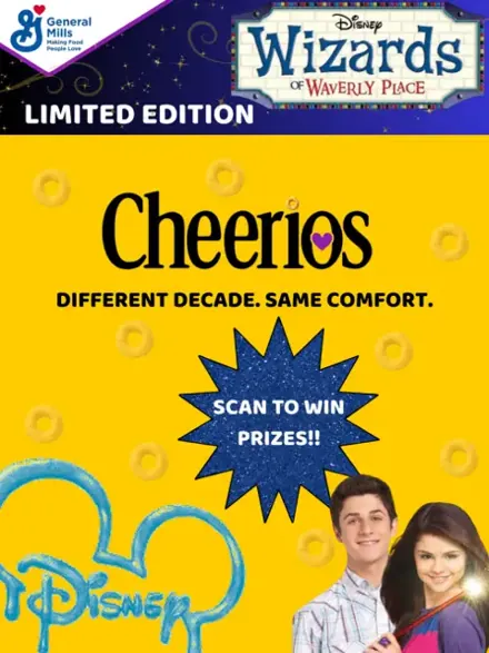 Wizards of Waverly Place cereal packaging concept