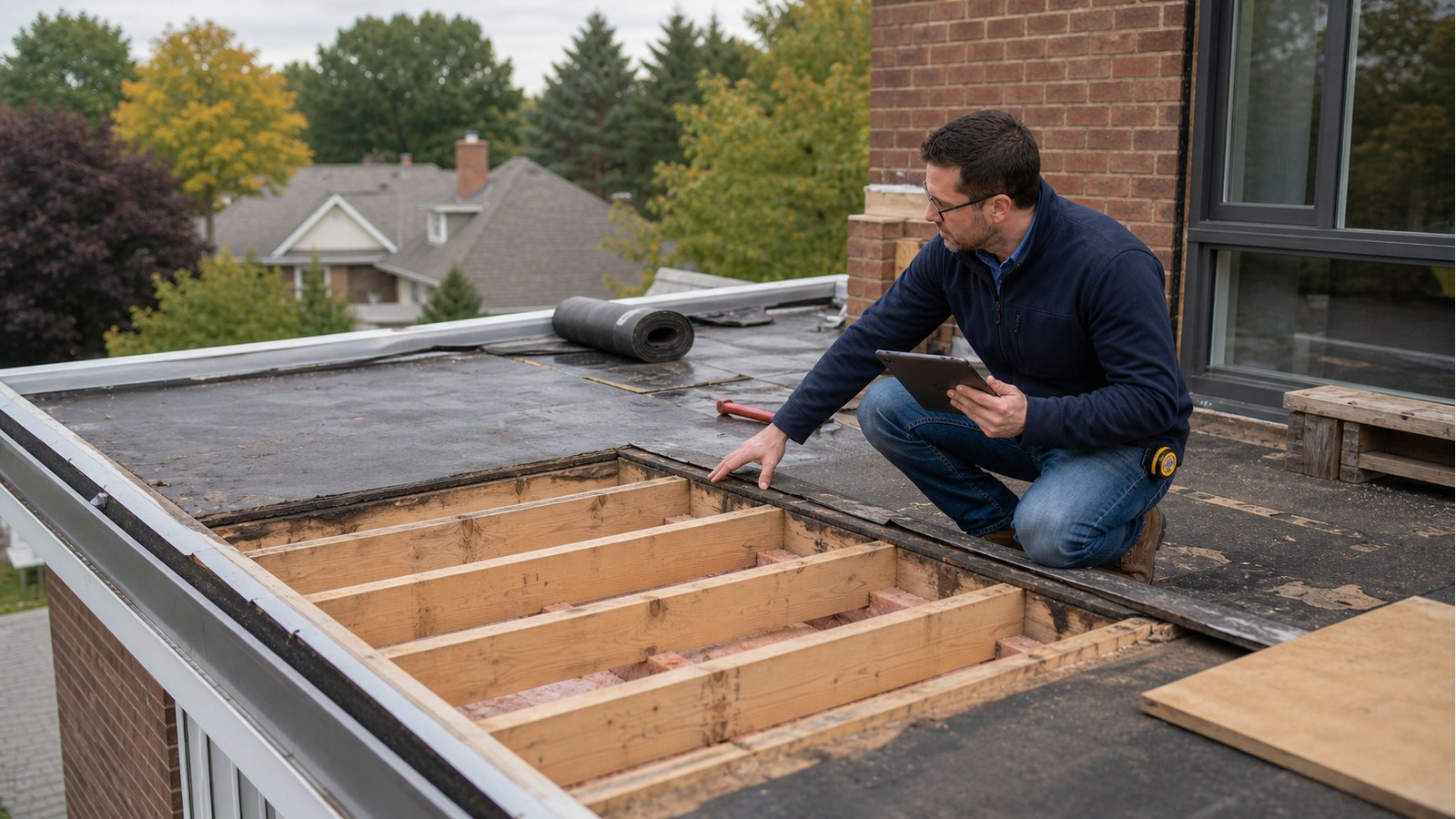 Do I Need Engineering To Replace A Flat Roof On A Hamilton Home?