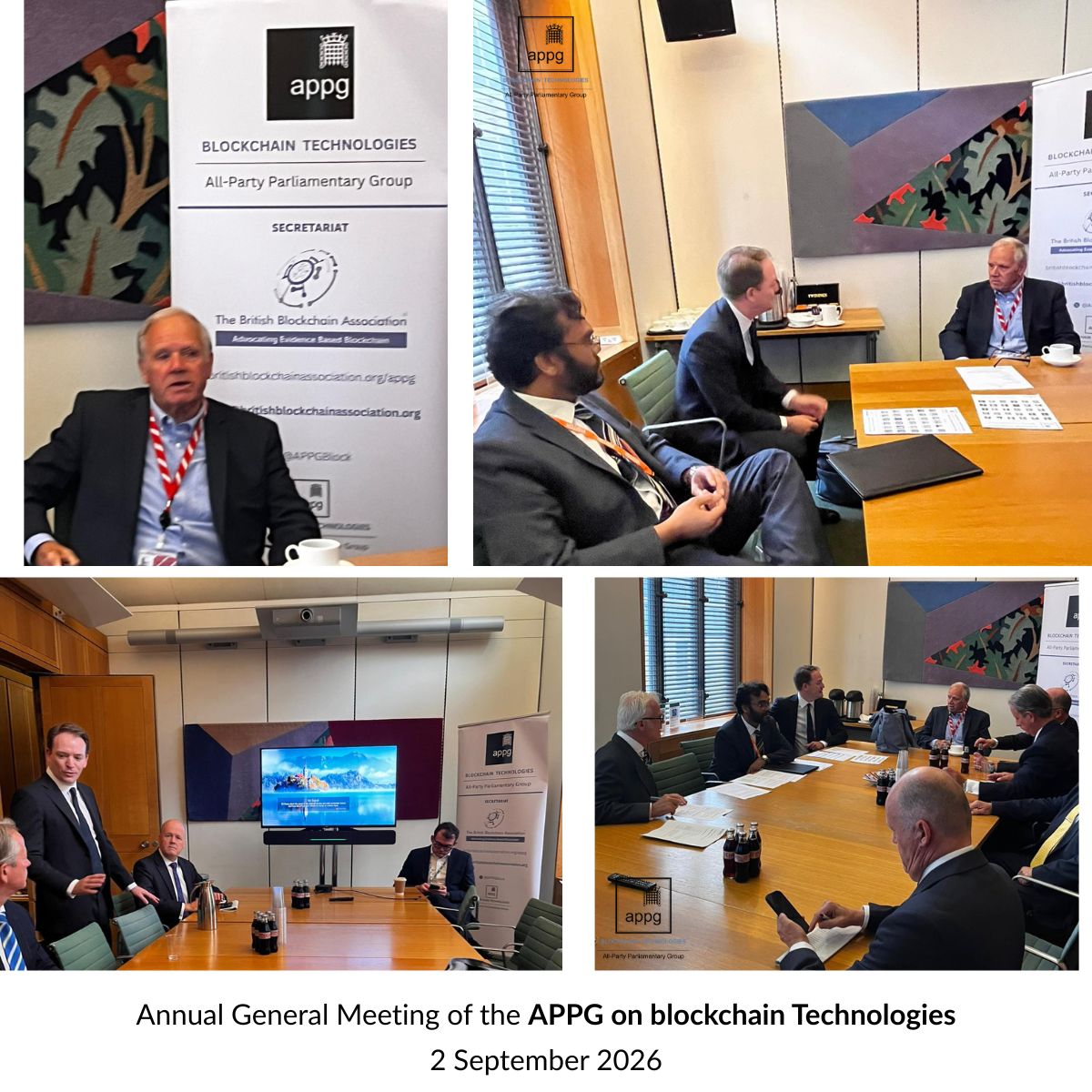 APPG Annual General Meeting at Portcullis House, 2 September 2026