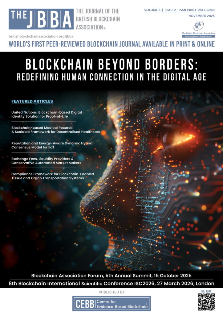 The JBBA, November 2025 journal cover