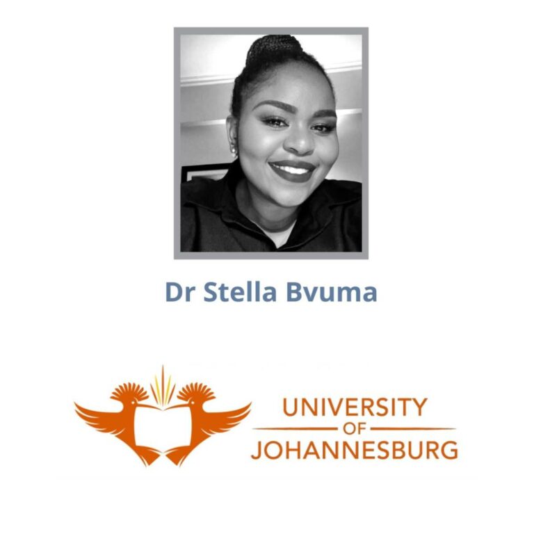 Dr Stella Bvuma — University of Johannesburg