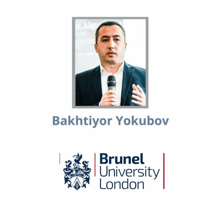 Bakhtiyor Yokubov — Brunel University London
