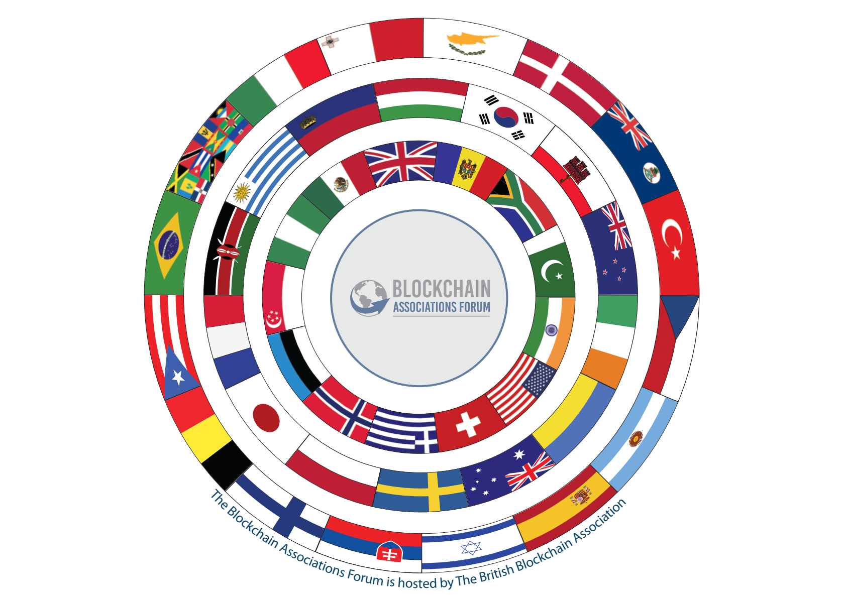 BAF international flags artwork