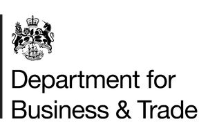 Department for Business & Trade logo